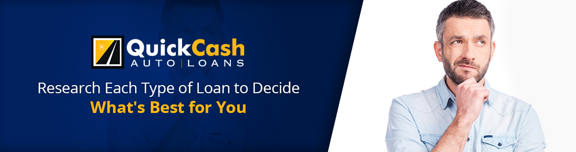 Do Your Research Before Deciding Between an Auto Title Loans or a Payday Loan Picture of a Man Wondering Whether to Get an Auto Title Loan or a Payday Loan