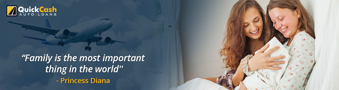 Learn How an Auto Title Loan Brought a Miami Resident Closer to Her Family Picture of a Miami Resident That Was Able to Meet Hew New Nephew With Help from a Auto Title Loan